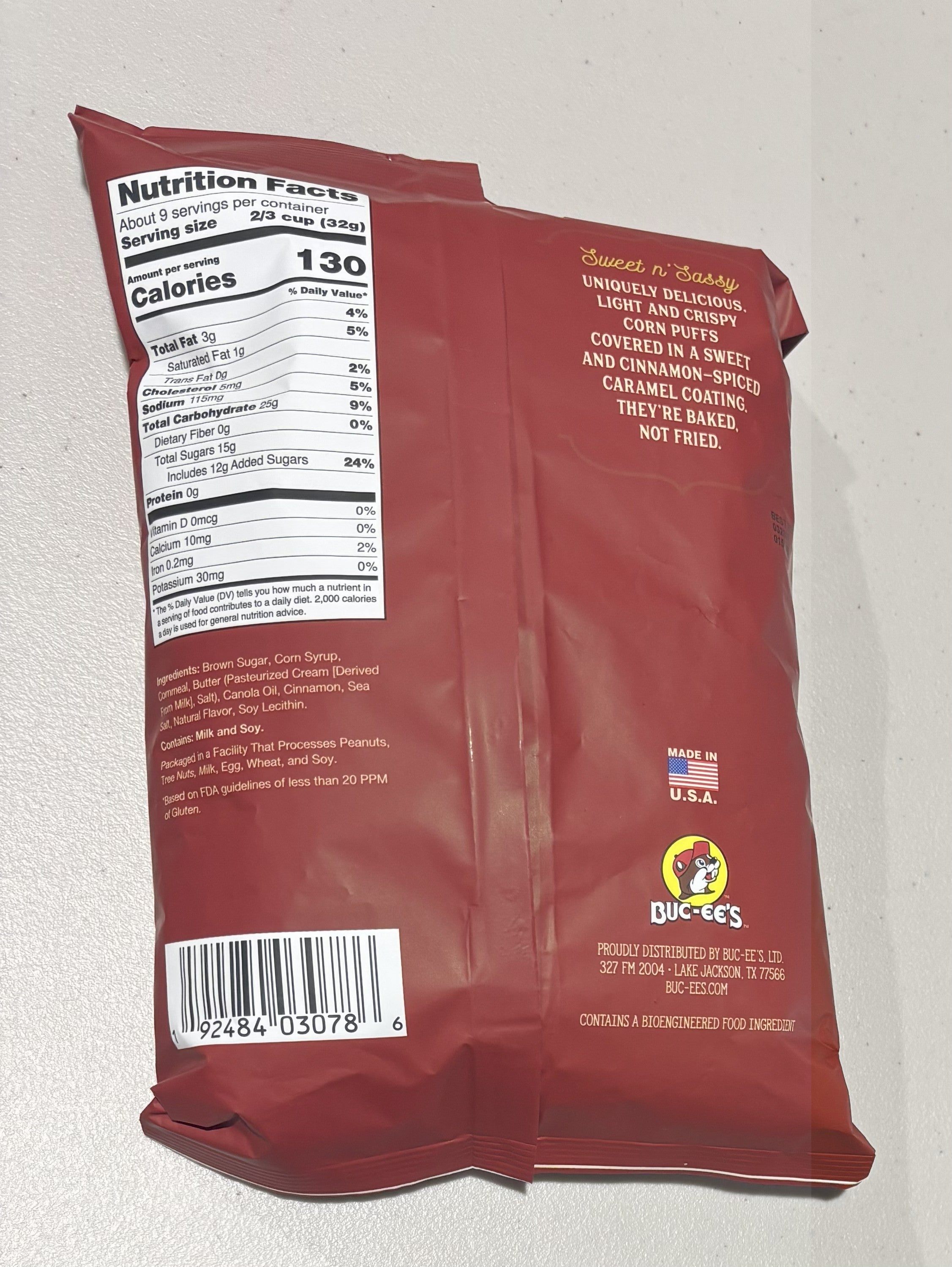 Beaver Nuggets Cinnamon Sweet