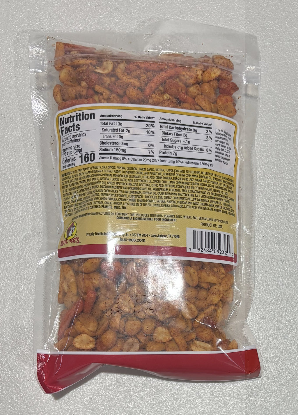 Buc-ee’s Trail Blazin’ Crunch Trail Mix