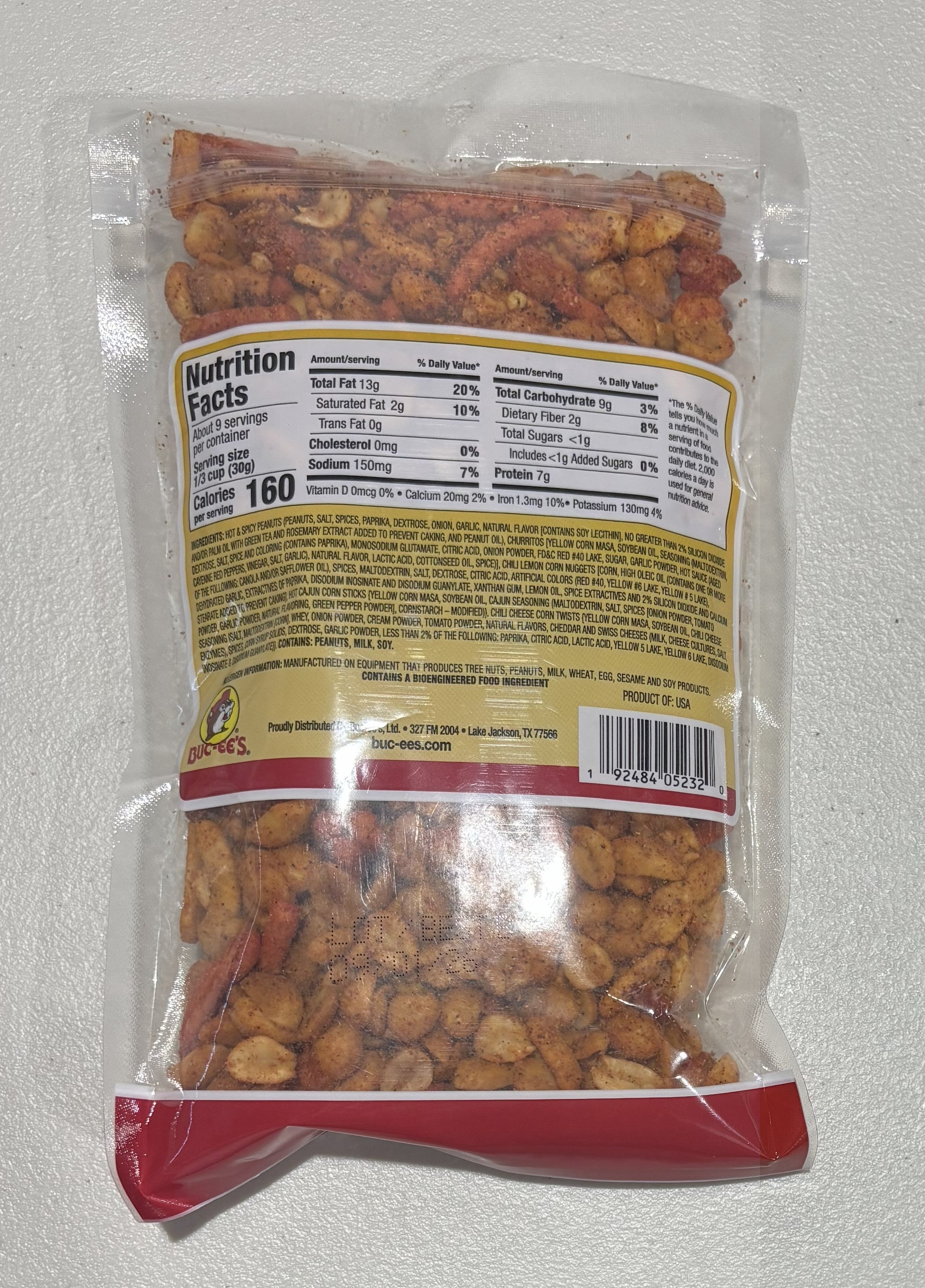 Buc-ee’s Trail Blazin’ Crunch Trail Mix